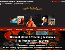 Tablet Screenshot of masks4schools.com